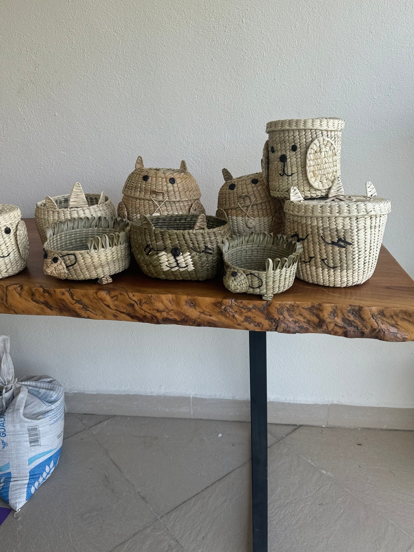 Cestos de Animalitos Organizadores