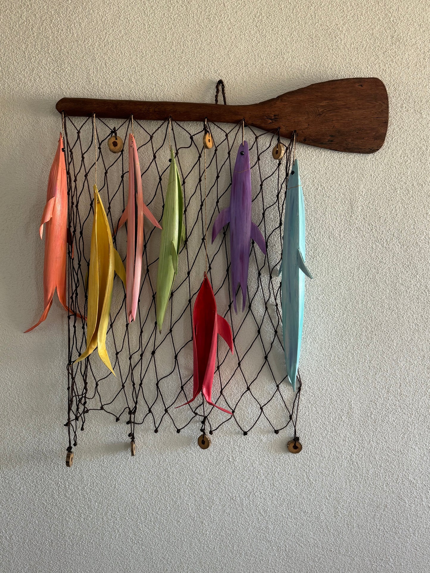 Móvil de Peces - Palo Rosa Arte y Diseño