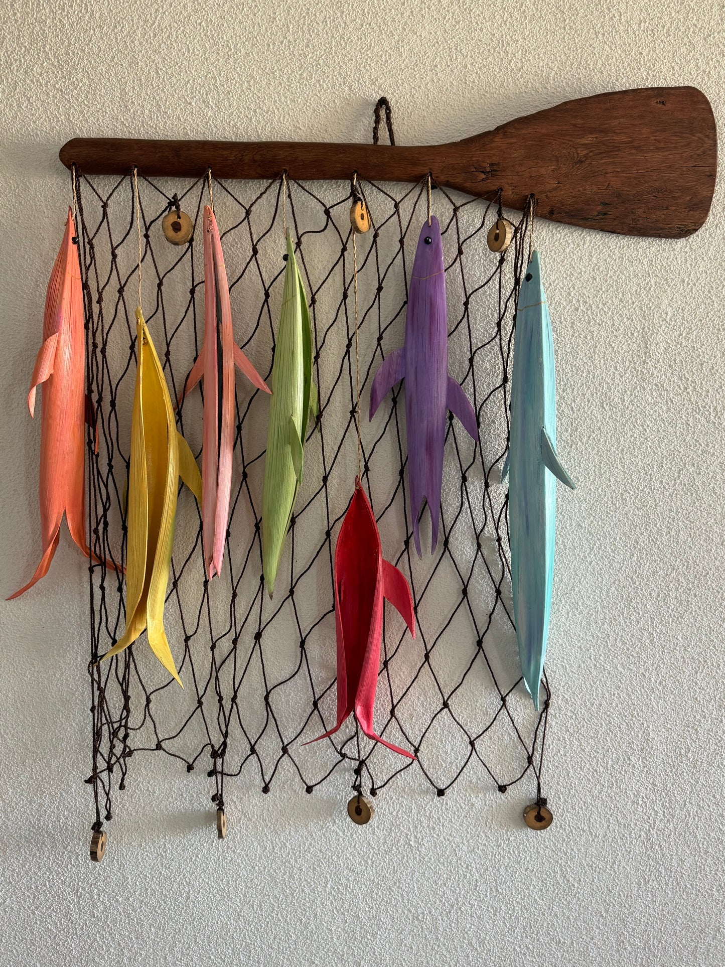 Móvil de Peces - Palo Rosa Arte y Diseño