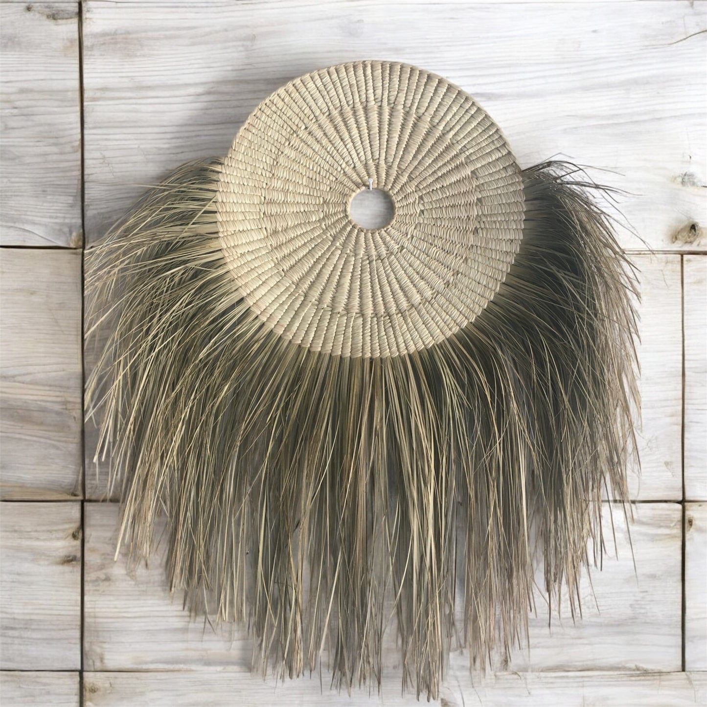 Medio Sol – Decoración de Pared Artesanal - Palo Rosa Arte y Diseño