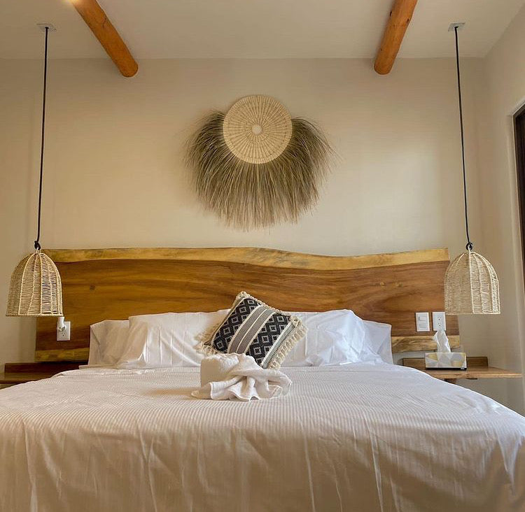 Pantalla estilo campana - Palo Rosa Arte y Diseño