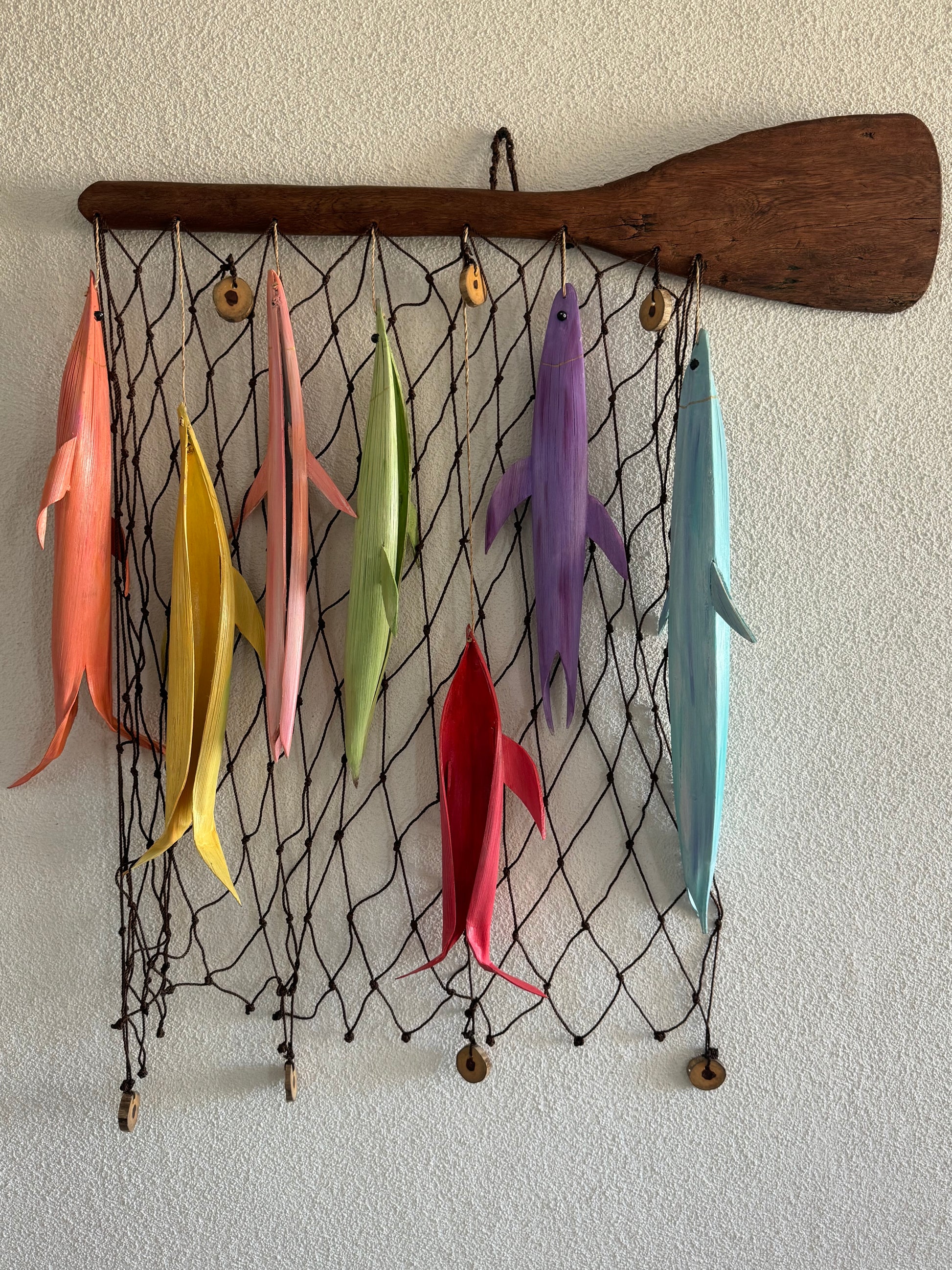 Móvil de Peces - Palo Rosa Arte y Diseño